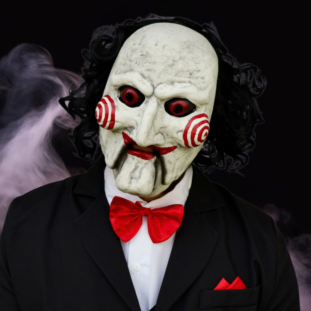 Billy The Puppet Mask - Halloween Horror Costume