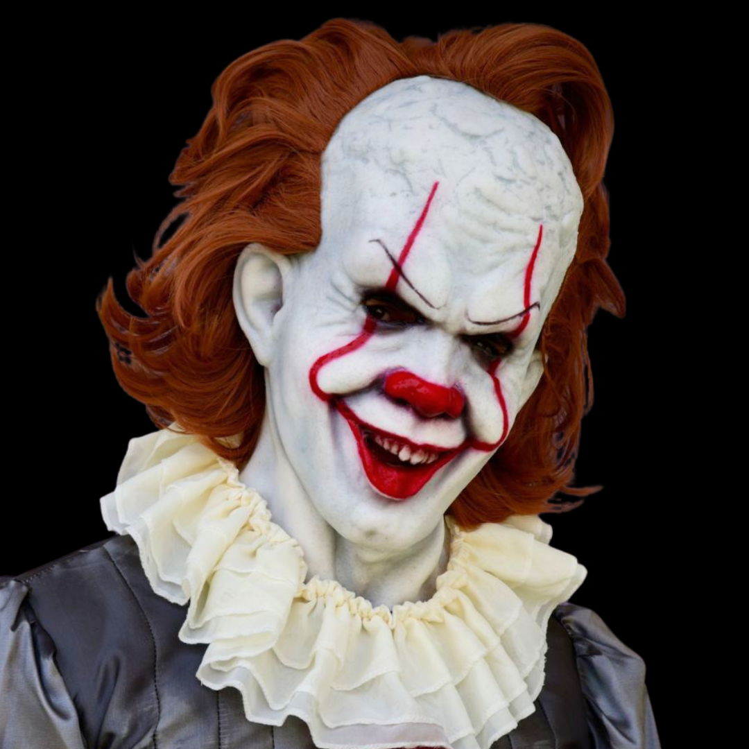Pennywise Clown Mask — Halloween Horror Costume