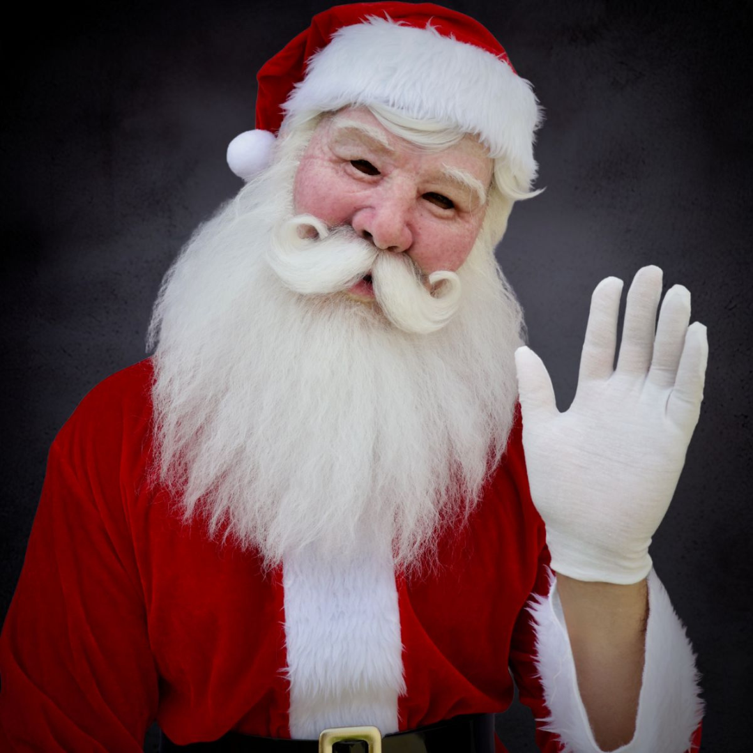 Santa Claus Realistic Mask — Christmas Costume