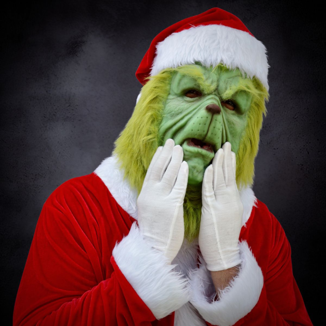 The Stealer Of Christmas Mask — Halloween & Christmas Costume