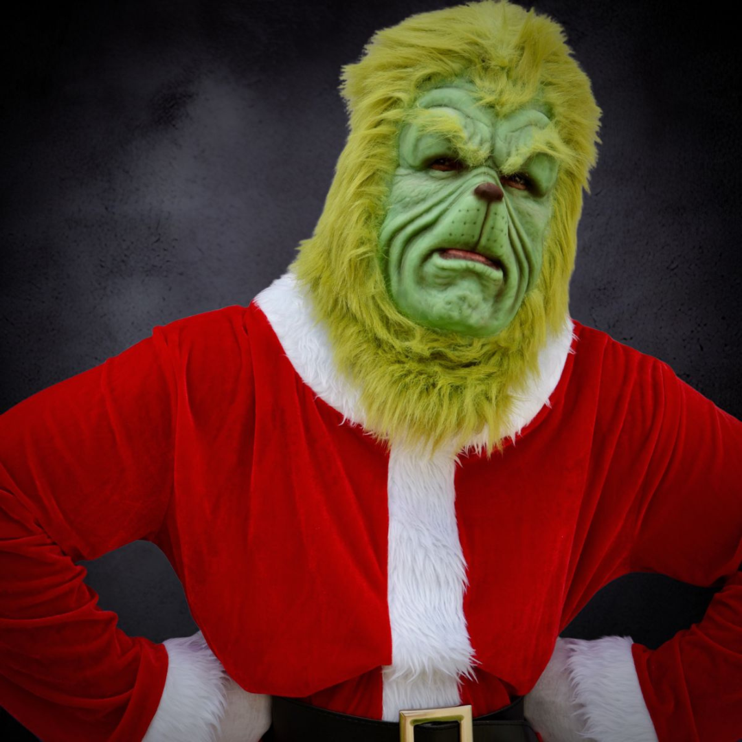The Stealer Of Christmas Mask — Halloween & Christmas Costume