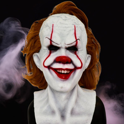 Pennywise Clown Mask — Halloween Horror Costume