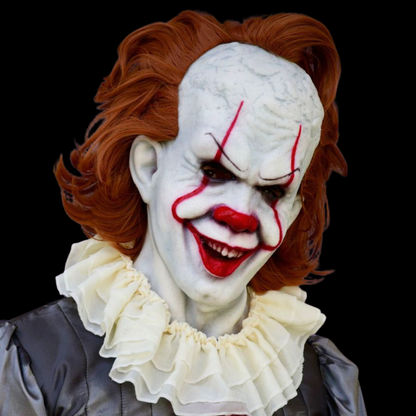 Pennywise Clown Mask — Halloween Horror Costume