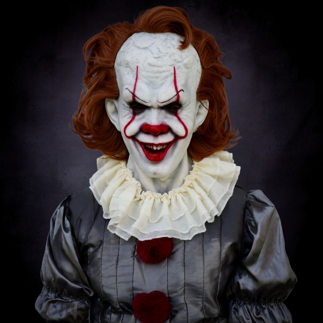 Pennywise Clown Mask — Halloween Horror Costume
