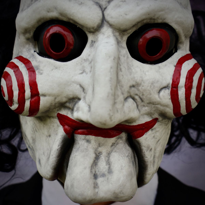 Billy The Puppet Mask - Halloween Horror Costume
