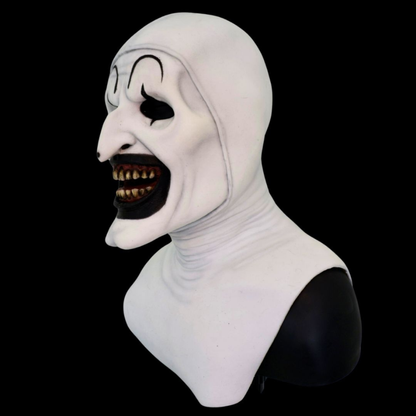 Art The Clown Realistic Mask — Halloween Horror Costume