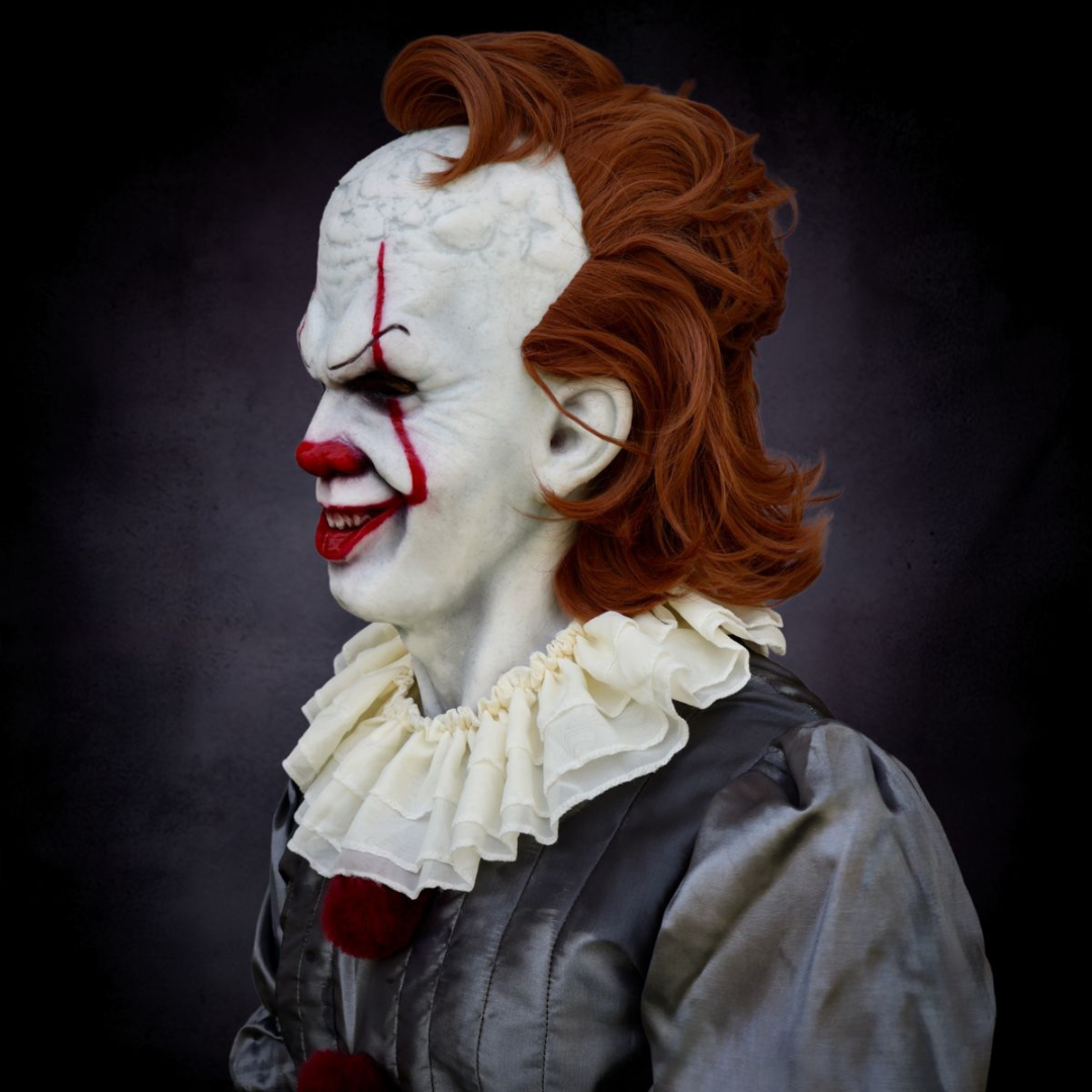 Pennywise Clown Mask — Halloween Horror Costume