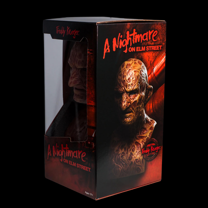 Freddy Krueger Realistic Mask — Halloween Horror Costume