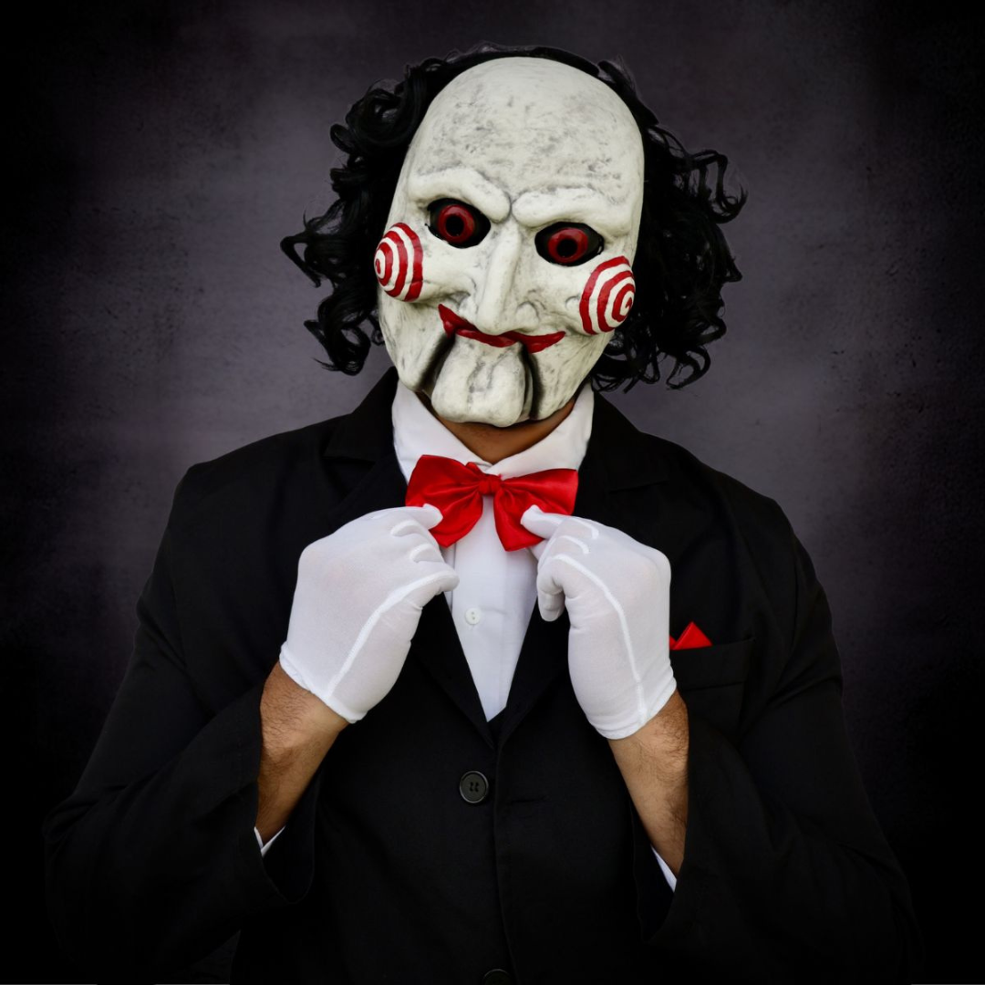 Billy The Puppet Mask - Halloween Horror Costume