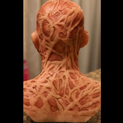 Freddy Krueger Realistic Mask — Halloween Horror Costume