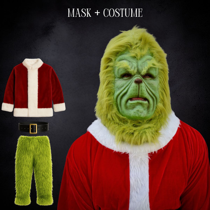 The Stealer Of Christmas Mask — Halloween & Christmas Costume