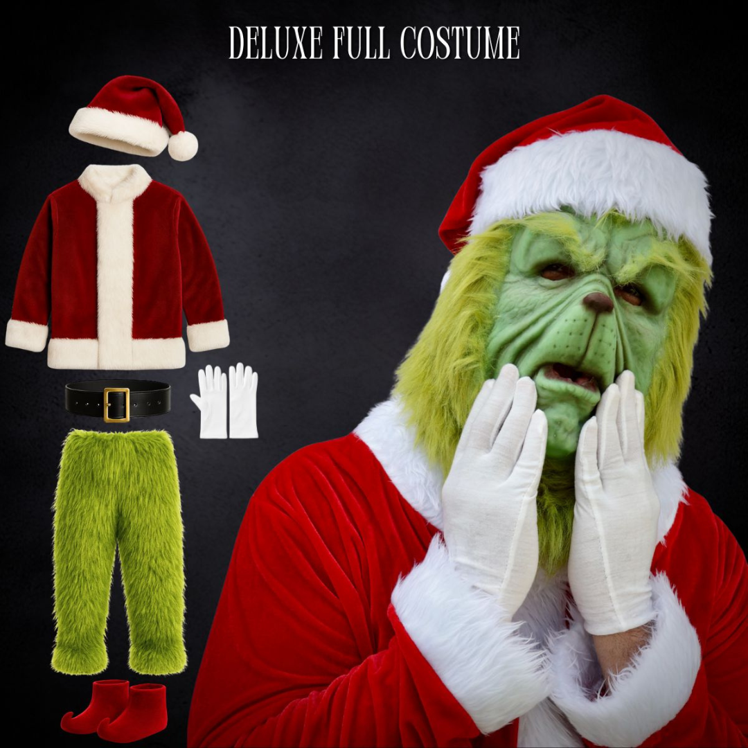 The Stealer Of Christmas Mask — Halloween & Christmas Costume