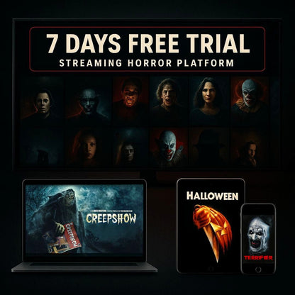 7 Days Free on a Horror Movie Platform